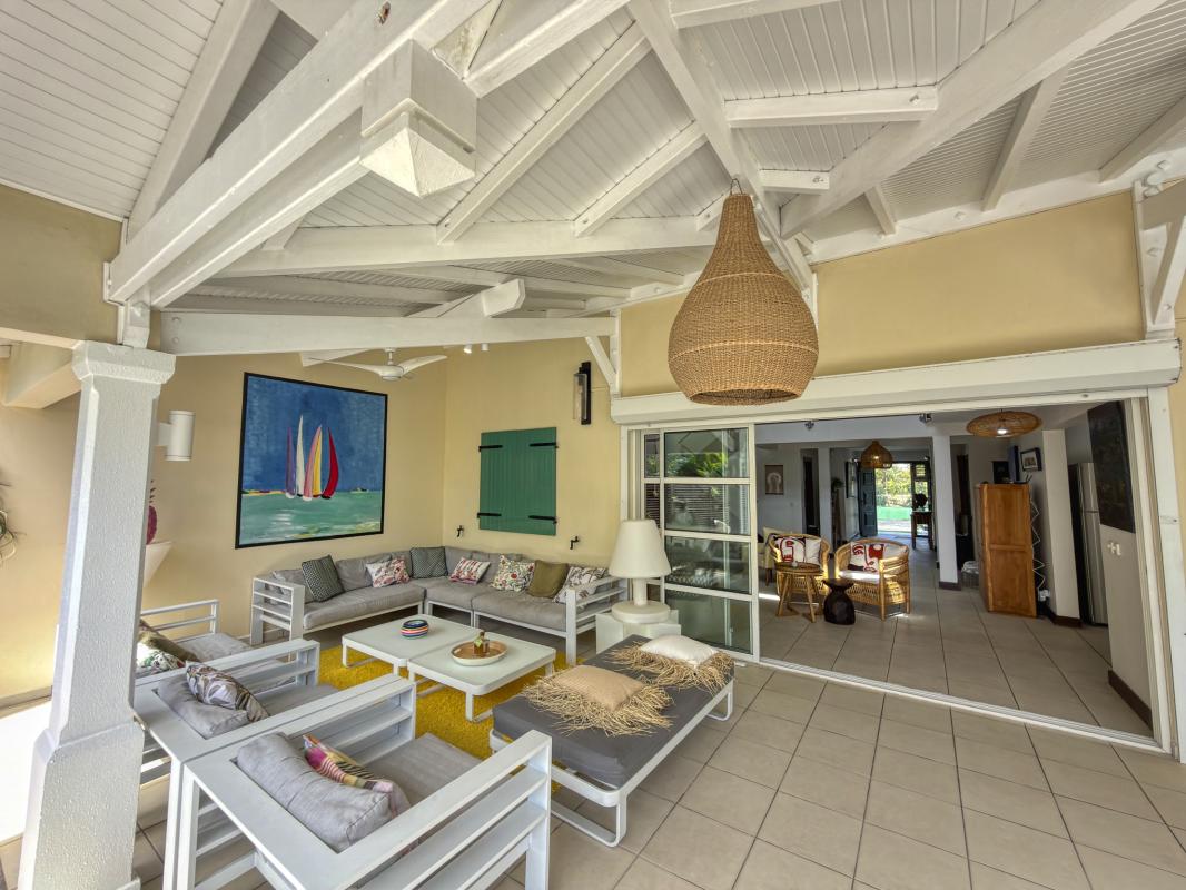 14.Location villa 4 chambres piscine saint françois guadeloupe - Vue mer